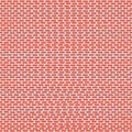 Seamless red brick wall pattern for background. Royalty Free Stock Photo